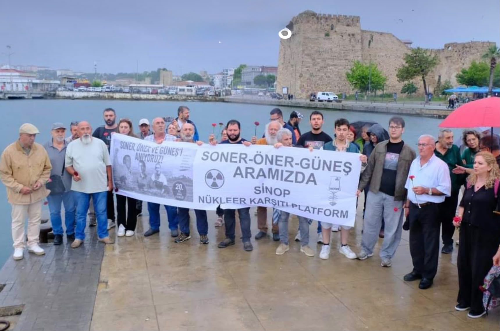SONER, ÖNER VE GÜNEŞ 20. YILINDA SİNOP'TA ANILDI