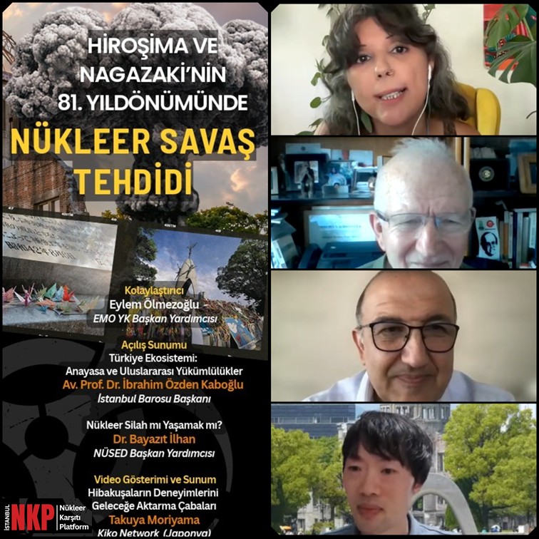 "NÜKLEER SAVAŞ TEHDİDİ" BAŞLIKLI PANEL GERÇEKLEŞTİ